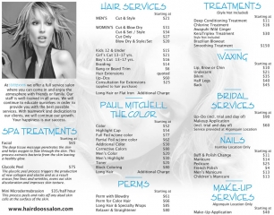 Trifold Brochure Inside
